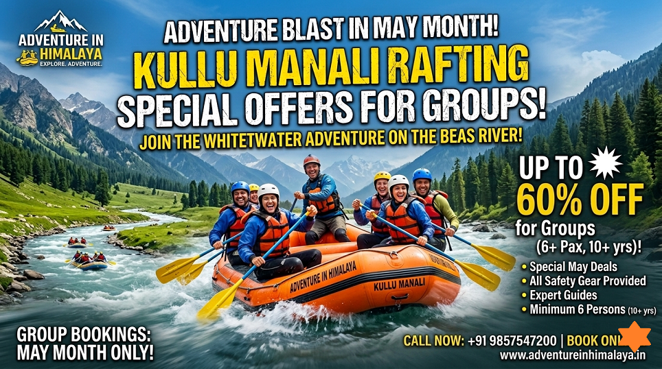rafting offers for kullu manali 