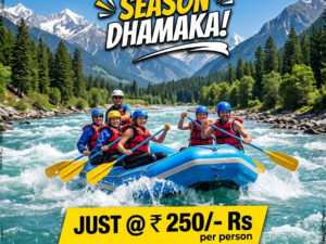 rafting in kullu manali at 250 Rs per person