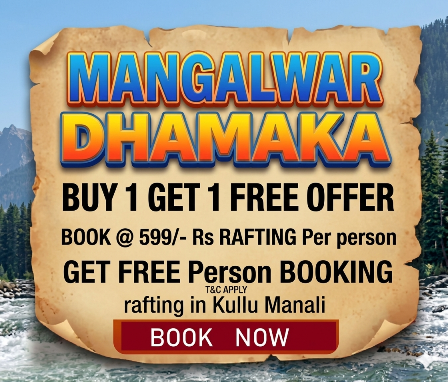 BOGO rafting in kullu
