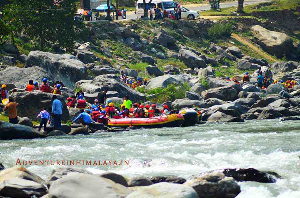 14Km River Rafting in Kullu - Pirdi best price