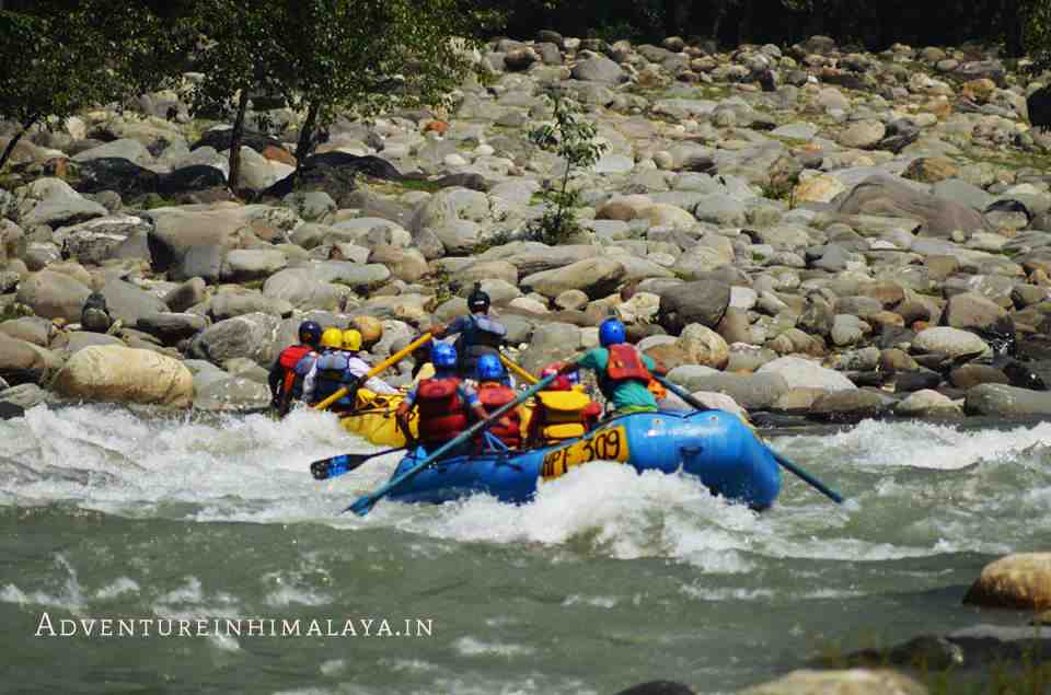 Friends Rafting